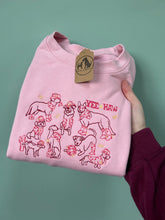 Load image into Gallery viewer, Yee Haw - Dogs Disco Cowgirl / Cowboy Sweatshirt for dog and cowgirl lovers
