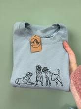 Load image into Gallery viewer, Embroidered Rottweiler Sweater - Gifs for Rottie Lovers and owners
