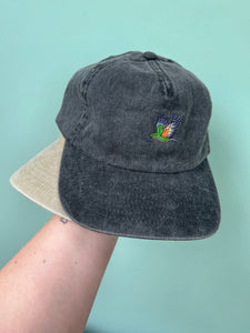 Dinky Bird Embroidered Cap. The cutest mini bird embroidered beanie cap for bird lovers.