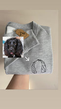 Load image into Gallery viewer, Custom Embroidered Pet Ears Sweatshirt - For Animal Lovers
