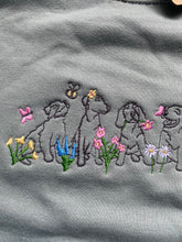 Load image into Gallery viewer, Imperfect Spring Puppies Sweatshirt - Size S- Dusty Green
