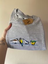 Load image into Gallery viewer, Garden Birds Sweatshirt - GREY/ XL
