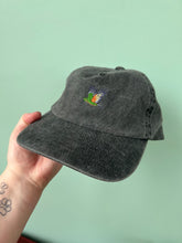 Load image into Gallery viewer, Dinky Bird Embroidered Cap. The cutest mini bird embroidered beanie cap for bird lovers.
