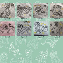 Load image into Gallery viewer, Intergalactic Dogs Sweatshirt - Space astronaut dogs - various designs
