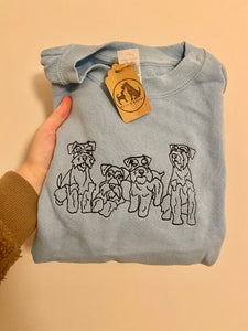 Various designs - Doodle Dogs Sweatshirt
