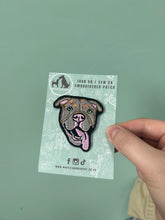 Load image into Gallery viewer, Custom Pet Embroidered Sew on / Iron on Patch - For up-cycling projects.
