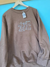 Load image into Gallery viewer, PRE-LOVED - Yeehaw Dogs sweatshirt - Brown
