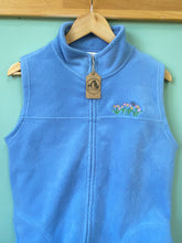 Load image into Gallery viewer, PRE-LOVED - Tulips Bee Fleece Gilet - Blue
