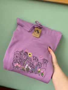 Wildflower Dogs Hoodie