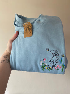 Setter Wildflower Sweatshirt - Sky Blue / XL