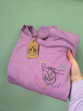 Load image into Gallery viewer, Here to pet all the dogs Sweatshirt - Multiple sizes
