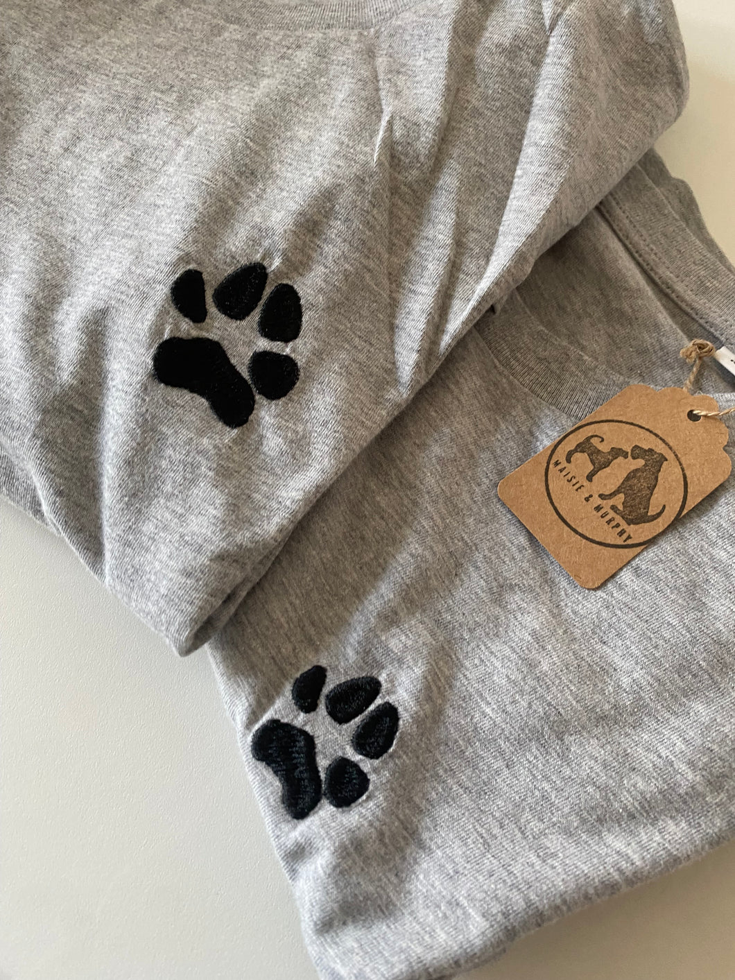 Paw print T-Shirt - M + XL