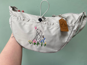 Wildflower Dog Breed Cross Body Bag- For dog walking