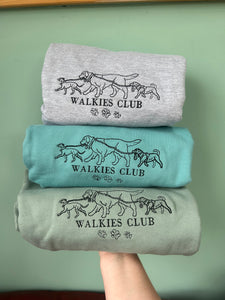 Walkies Club Hoodie - Assorted  colours and sizes