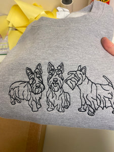 Scottish Terrier Sweatshirt - S