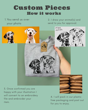 Load image into Gallery viewer, Custom Embroidered Pet Sweatshirt - For Animal Lovers

