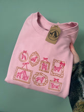 Load image into Gallery viewer, Pink Girly Dog Sweatshirt - Dog Gallery Wall Jumper for Dog Lovers
