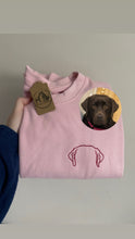 Load image into Gallery viewer, Custom Embroidered Pet Ears Sweatshirt - For Animal Lovers
