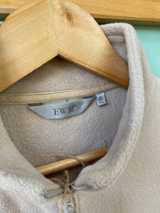 PRE-LOVED - ‘Just You and Me’ Fleece Gilet - Beige