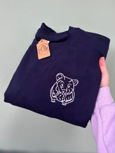 Load image into Gallery viewer, Embroidered Hamster Sweatshirt- Gifts for hamster lovers and owners
