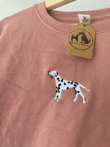 Full Colour Dalmatian Sweatshirt - S