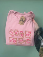 Load image into Gallery viewer, Pink Girly Dog Sweatshirt - Dog Gallery Wall Jumper for Dog Lovers
