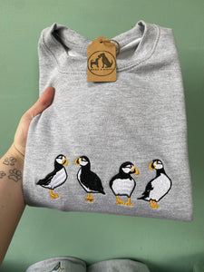 Puffin Sweatshirt - Grey/ L