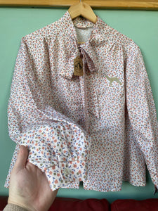 PRE-LOVED - Sighthound Blouse - floral beige