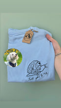 Load image into Gallery viewer, Custom Just You &amp; Me Organic T-shirt - Personalised tee for dog lovers and owners
