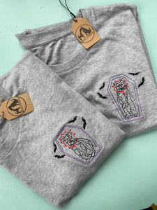 Barkula - ANY BREED - sweatshirt OR t-shirt for Halloween and dog lovers