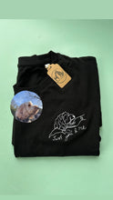 Load image into Gallery viewer, Custom Just You &amp; Me Organic T-shirt - Personalised tee for dog lovers and owners
