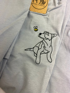 Various Breeds - Outline Bee Dog Breed T-Shirts