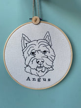 Load image into Gallery viewer, Custom Embroidered Decorative Hoop - Display your special memories in your home
