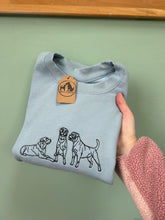 Load image into Gallery viewer, Embroidered Rottweiler Sweater - Gifs for Rottie Lovers and owners
