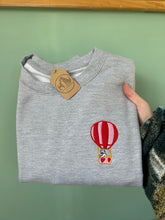 Load image into Gallery viewer, Dog Hot Air Balloon Sweatshirt - Embroidered sweater for dog lovers

