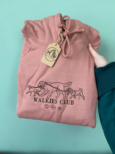 Walkies Club Hoodie - Assorted  colours and sizes