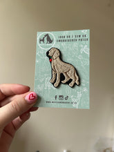 Load image into Gallery viewer, Ready to Ship - dog breed Embroidered Sew on / Iron on Patch
