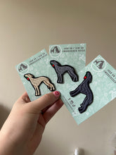 Load image into Gallery viewer, Ready to Ship - dog breed Embroidered Sew on / Iron on Patch
