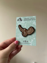 Load image into Gallery viewer, Ready to Ship - Bird Embroidered Sew on / Iron on Patch
