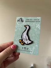 Load image into Gallery viewer, Ready to Ship - Bird Embroidered Sew on / Iron on Patch
