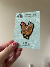 Load image into Gallery viewer, Ready to Ship - Bird Embroidered Sew on / Iron on Patch
