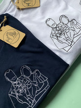 Load image into Gallery viewer, Custom MATCHING  Embroidered Sweatshirts - wedding, couple or friends gifts
