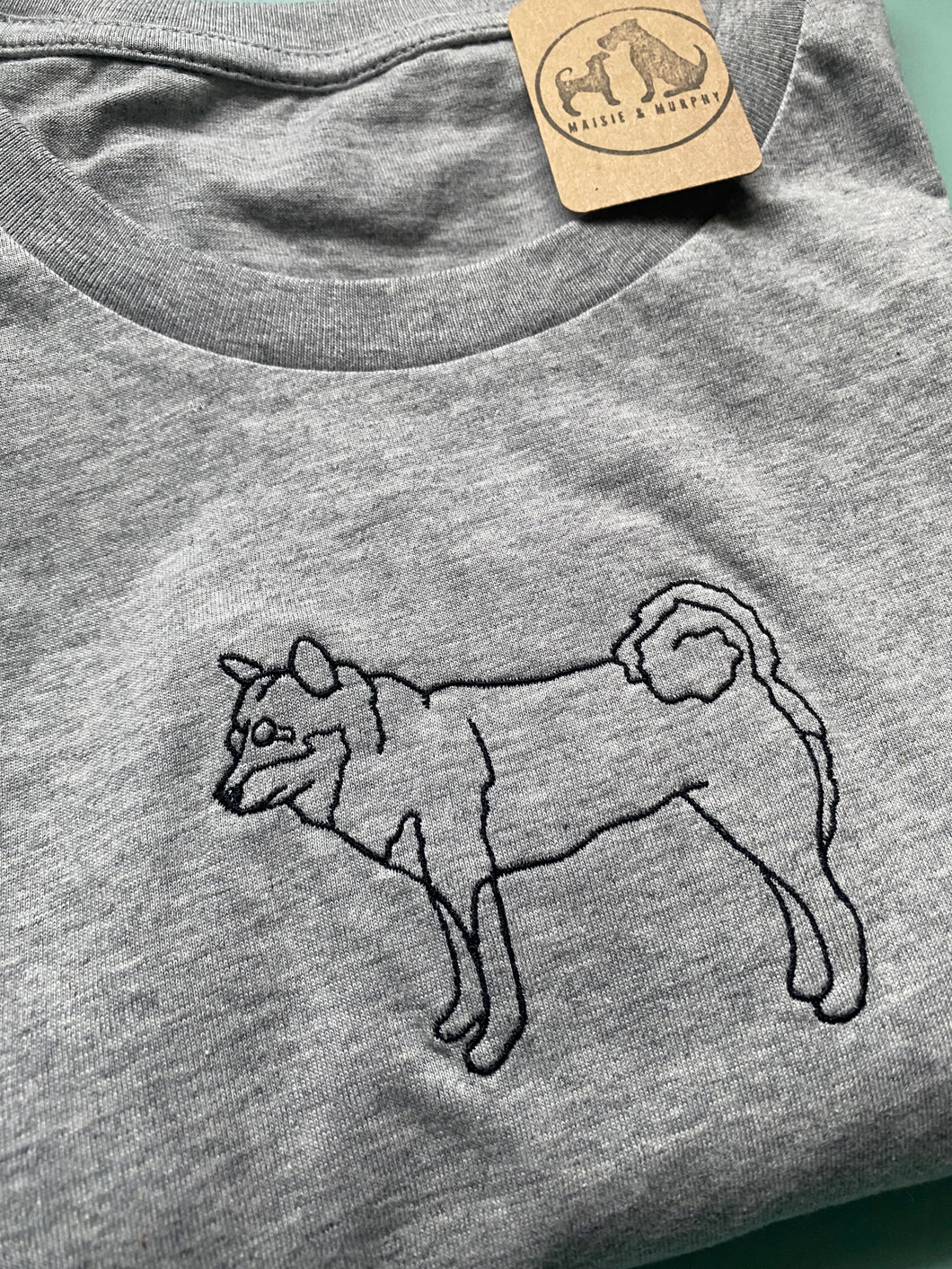 Shiba Inu Silhouette Sweatshirt- Gifts for Shiba Inu lovers and owners