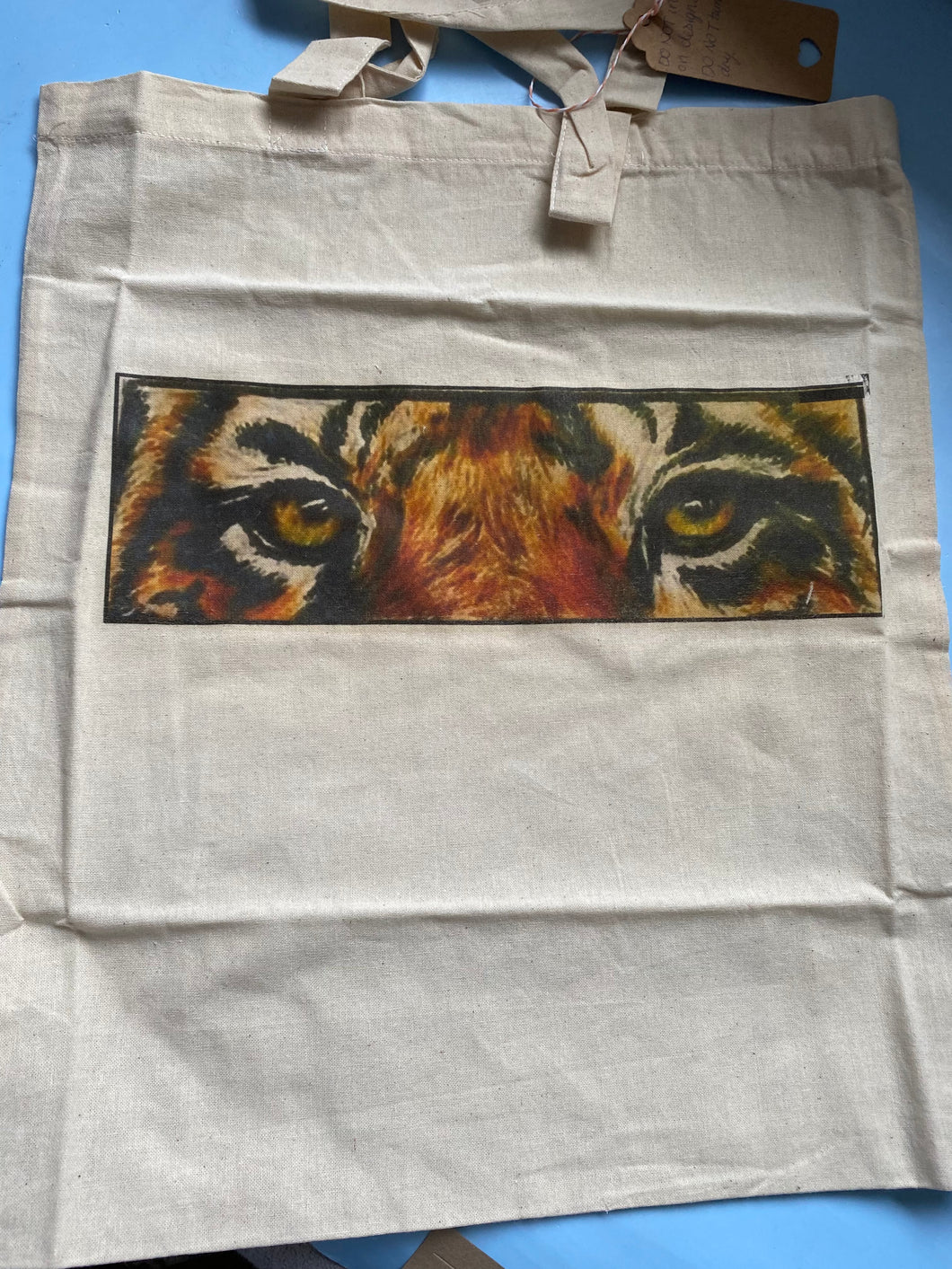 IMPERFECT OLD STOCK tiger tote bag