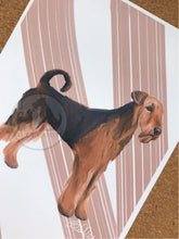 Load image into Gallery viewer, Airedale Terrier Fine Art Print
