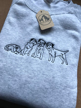 Load image into Gallery viewer, Embroidered Border Terrier Sweatshirt - Gifts for dog lovers &amp; owners
