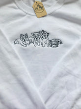 Load image into Gallery viewer, Embroidered Westie Sweatshirt - Gifts for West Highland Terrier Lovers
