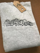 Load image into Gallery viewer, Guinea Pig Embroidered Sweatshirt - Gifts for piggy owners
