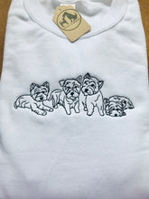 Load image into Gallery viewer, Embroidered Westie Sweatshirt - Gifts for West Highland Terrier Lovers
