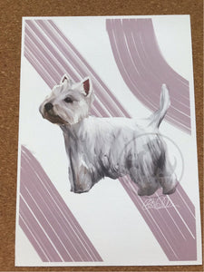 West Highland Terrier Fine Art Print by Maisie&Murphy